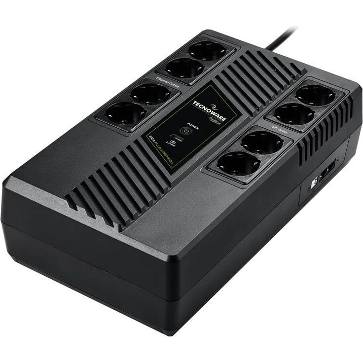 Tecnoware Era Plus Strip 1000 A interaktive Leitung 1 kVA 700 W 8 Steckdose(n) AC UPS, Tecnoware, 1000VA LINE INTE.ERA PLUS STRIP, Farbe: Nicht spezifiziert