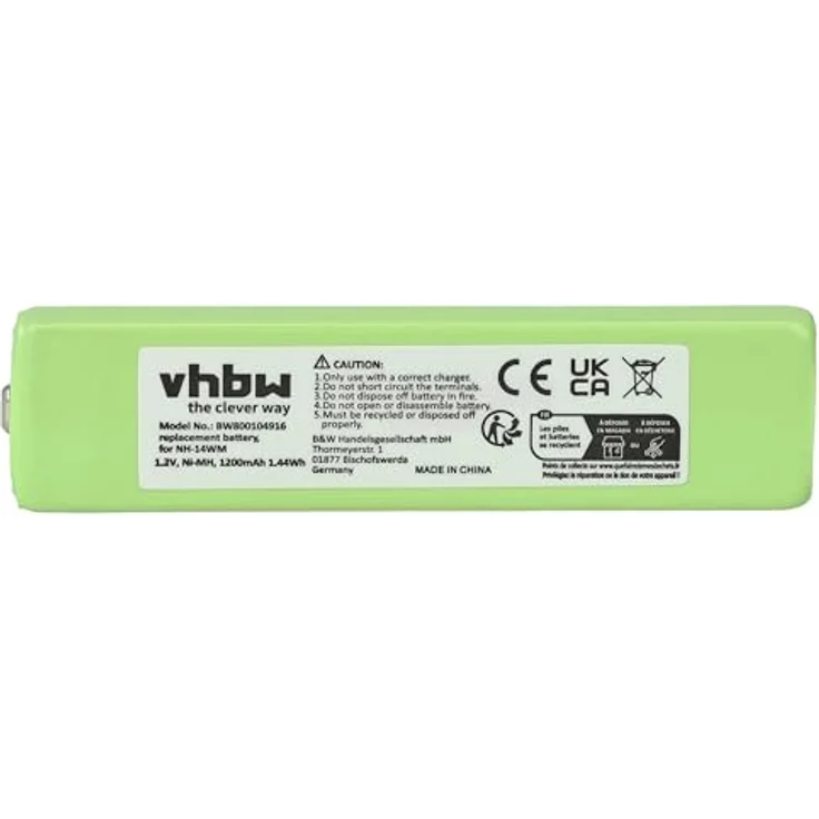 vhbw Akku für Philips EXP7361 MP3-Player, 1200 mAh NiMH, wiederaufladbar – Bild 3