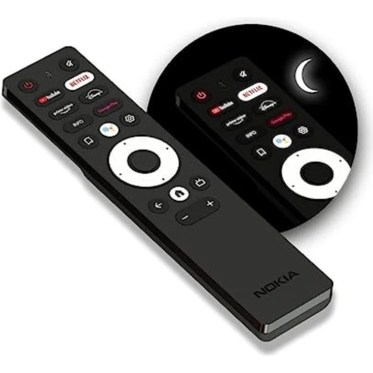 Nokia Streaming Stick 800, Android TV (Chromecast, HDMI, H.264, HEVC H.265, Netflix, Prime Video, Disney+), Schwarz – Bild 5