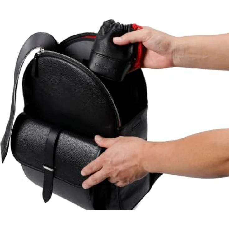 Artisan & Artist ACAM LPL 120 BLK, Kamera Schultertasche mit Platz für Zubehör, schwarz – Bild 5