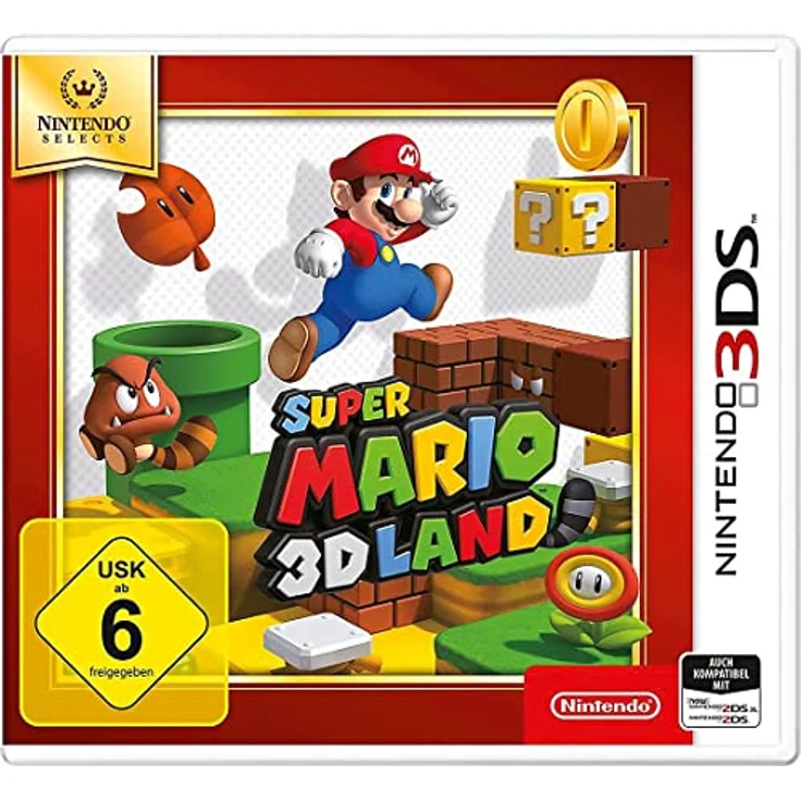 Nintendo Super Mario 3D Land - Nintendo Selects Edition für Nintendo 3DS, Jump'n'Run Spiel mit 3D-Gameplay – Bild 1