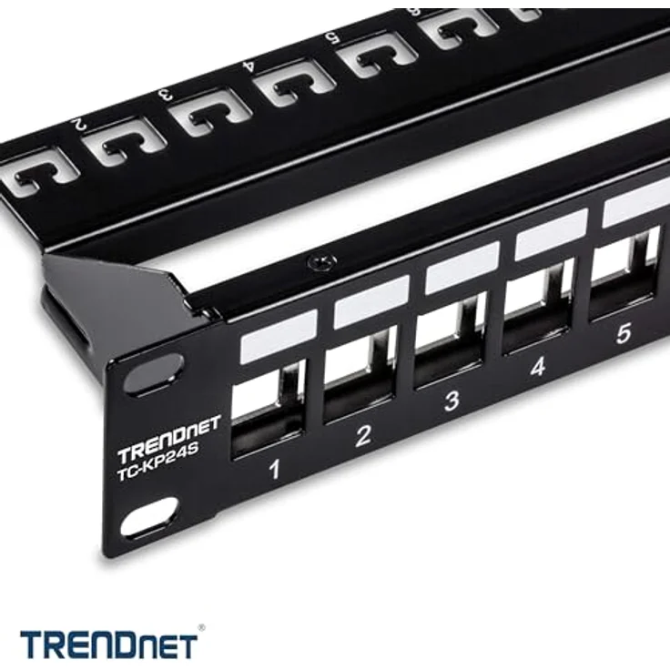TRENDnet TC-KP24S Patch Panel 24-Port Blank Keystone 1U - Preisvergleich – Bild 6
