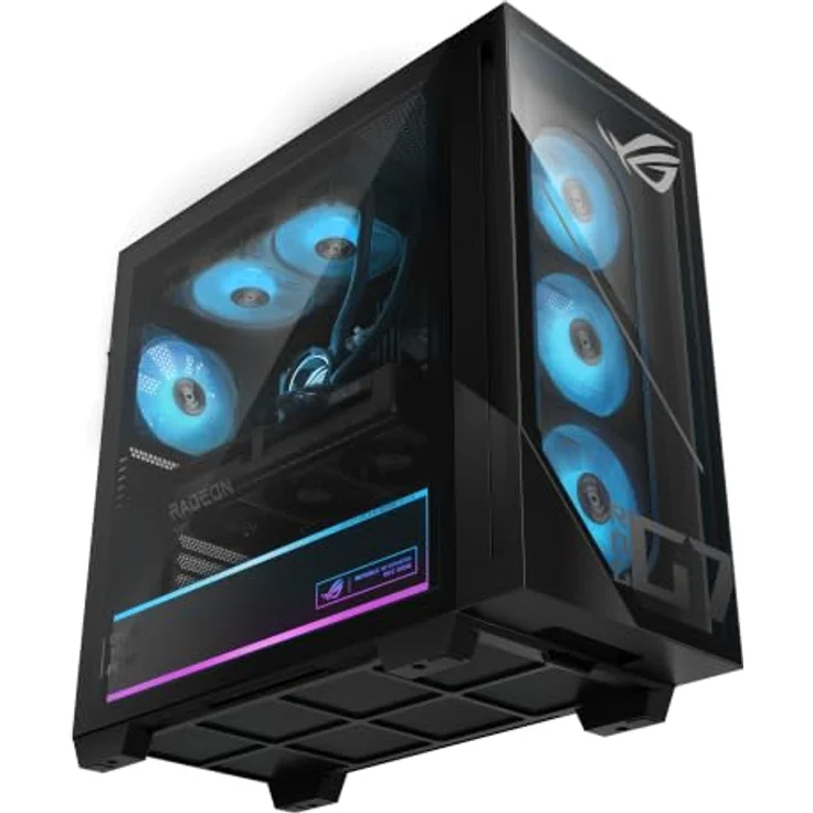ASUS ROG G700 GM700TZ-R9800X283W, Gaming-Desktop mit AMD Ryzen 7 9800X3D, 32 GB DDR5, 2 TB SSD, schwarz – Bild 3