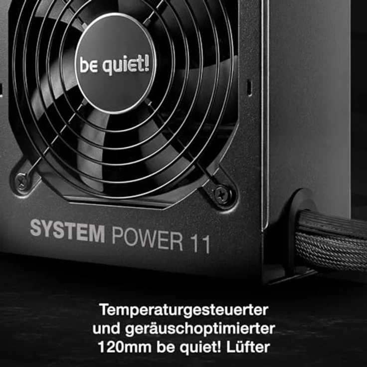 be quiet! System Power 11, Netzteil 550W mit hoher Effizienz und zuverlässiger Leistung – Bild 4