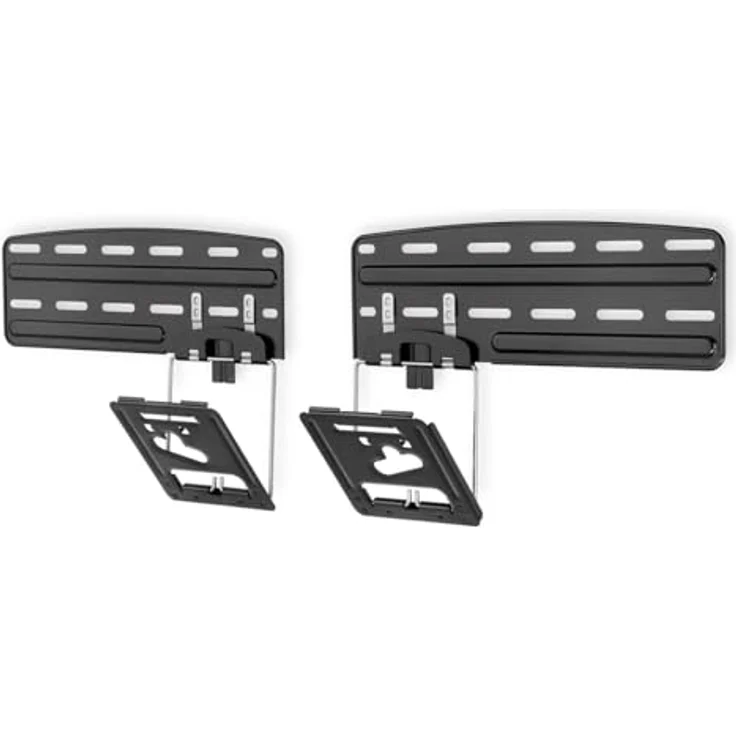 NEDIS Feste TV-Wandhalterung - 43-85" - Mikrowandabstand - Stahl - Schwarz – Bild 3