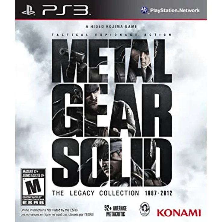 KONAMI Metal Gear Solid: Legacy Collection, umfassende Spielesammlung ohne Artbook, für PC