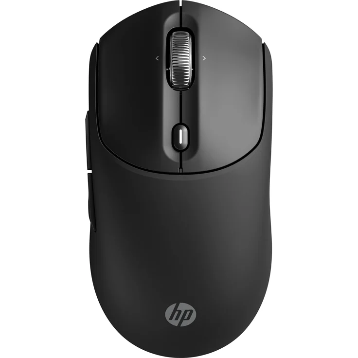 HP 700 Rechargeable Wireless Mouse (P), Kabellose Maus mit intelligenten Kurzbefehlen und ultraschnellem Laden, Schwarz – Bild 1