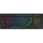 Royal Kludge RK98 RGB mechanische Tastatur, roter Schalter, schwarz