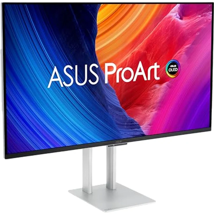 ASUS ProArt OLED PA32UCDM - 32 Zoll 4K UHD Professioneller Monitor - 16:9, 240Hz, 10-bit - Kolorimeter, HDR 400 TB - Thunderbold, HDMI, 96W USB-C, USB-Hub, Lautsprecher – Bild 3