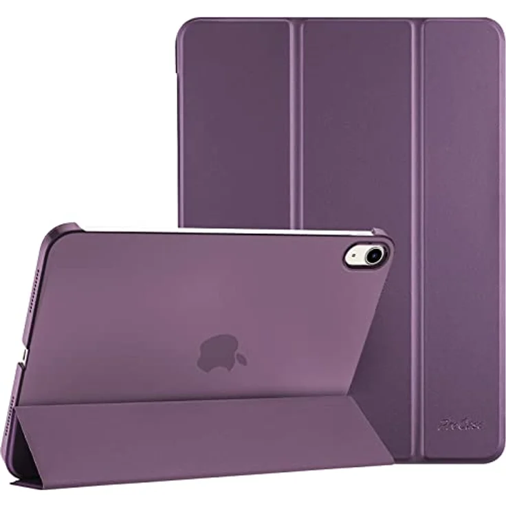 ProCase Hülle für iPad A16 11. Generation 2025 / iPad 10. Generation 2022, Leichte Dünne Hartschutzhülle mit Smart Cover und Auto Wake/Sleep-Funktion - Lila – Bild 1