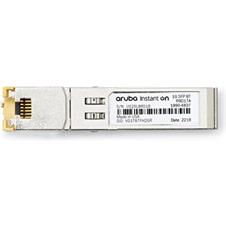 Aruba 1 Gigabit SFP RJ45 transceiver for Copper Ethernet Category 5e Connections up to 100 Meters (R9D17A) – Bild 2