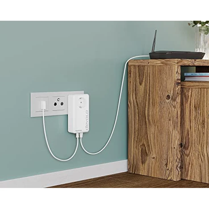 Devolo Giga Bridge Telefon-Set, Glasfaserlösung, Glasfasernetzabschluss (ONT) mit dem Router verbinden, Glasfaser im Haus verlegen, Glasfaser-Kabel, weiß 07115 – Bild 3