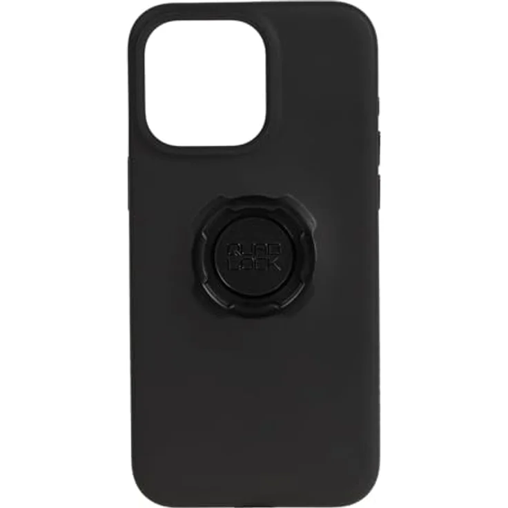Quad Lock Schutzhülle für iPhone 16 Pro Max, schlanke TPU-Hülle mit stoßfestem Schutz, matte schwarze Oberfläche – Bild 1