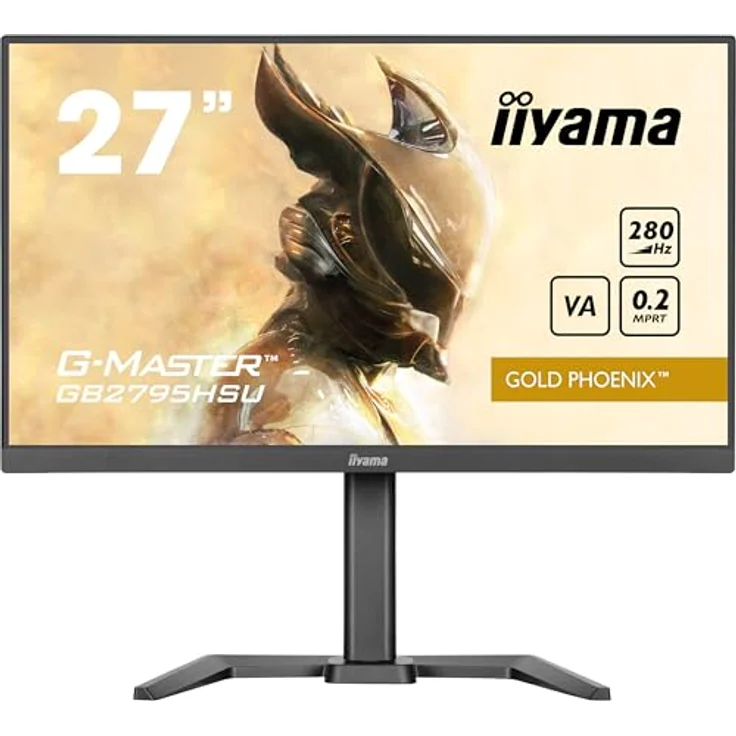 iiyama G-Master Gold Phoenix GB2795HSU-B1 27" VA LED Gaming Monitor Full HD HDMI DP USB3.2 0.2ms 280Hz FreeSync Premium HDR10 schwarz – Bild 3