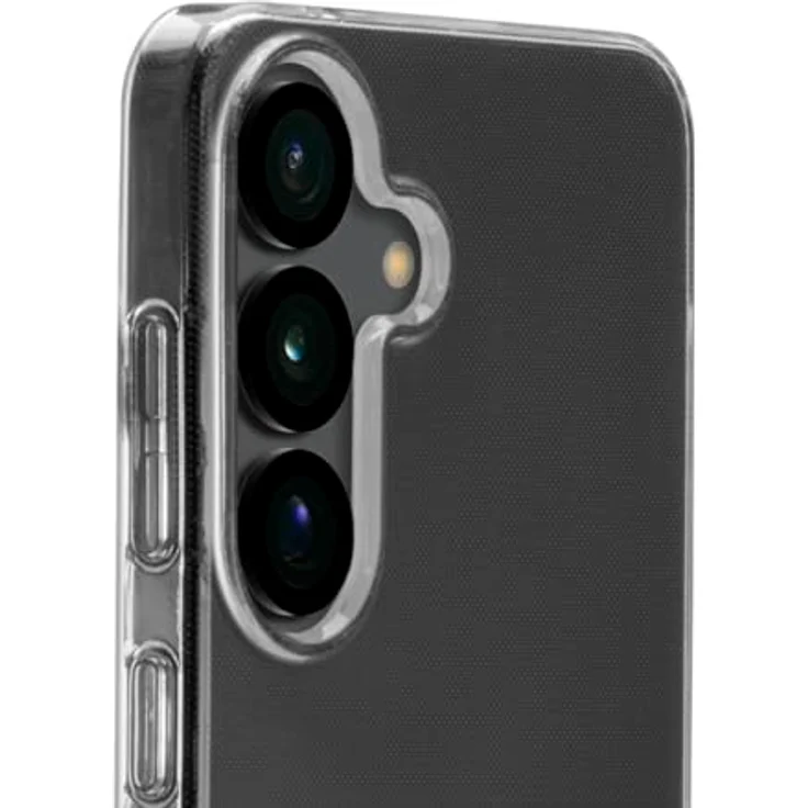 Hama Hülle für Galaxy S25+ (Handyhülle, Schutzhülle für Rückseite, Case, Kratzfest, extra Schutz für Kamera und Display, Wireless Charging kompatibel, transparent, Slim, Hülle dünn) durchsichtig – Bild 4