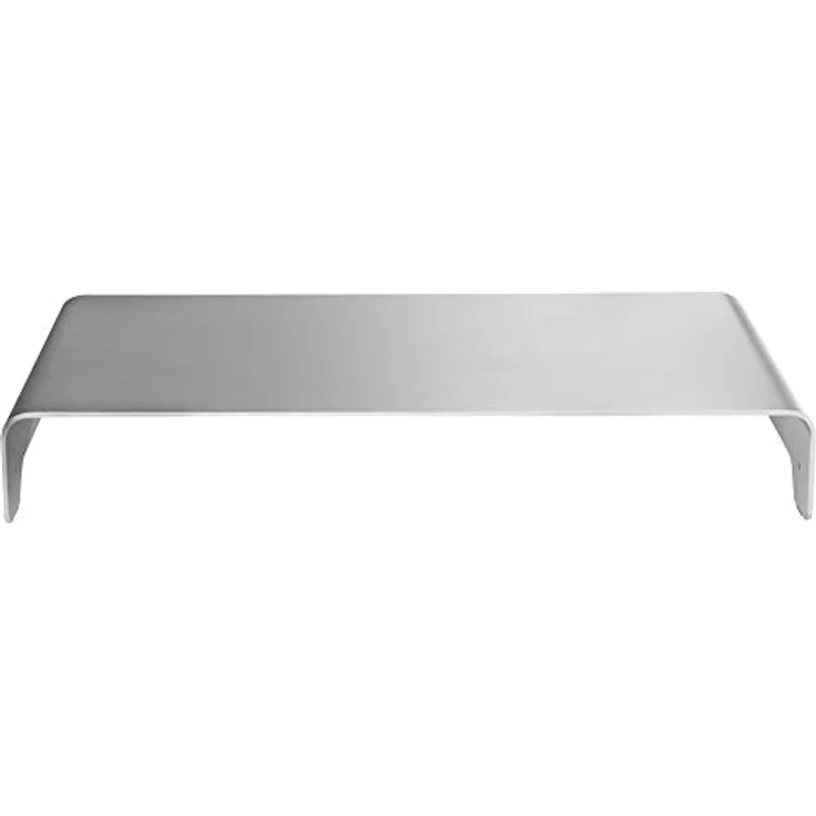 InLine Monitor Podest Aluminium 63mm, max. 10kg - Monitorständer für verbesserte Ergonomie und maximale Traglast – Bild 1