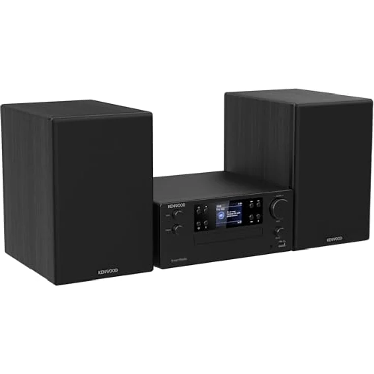 Kenwood M-9500S-B, Smart Micro Hi-Fi System mit Internetradio, DAB+, Bluetooth Audio-Streaming und 100 W RMS Leistung, Schwarz – Bild 7