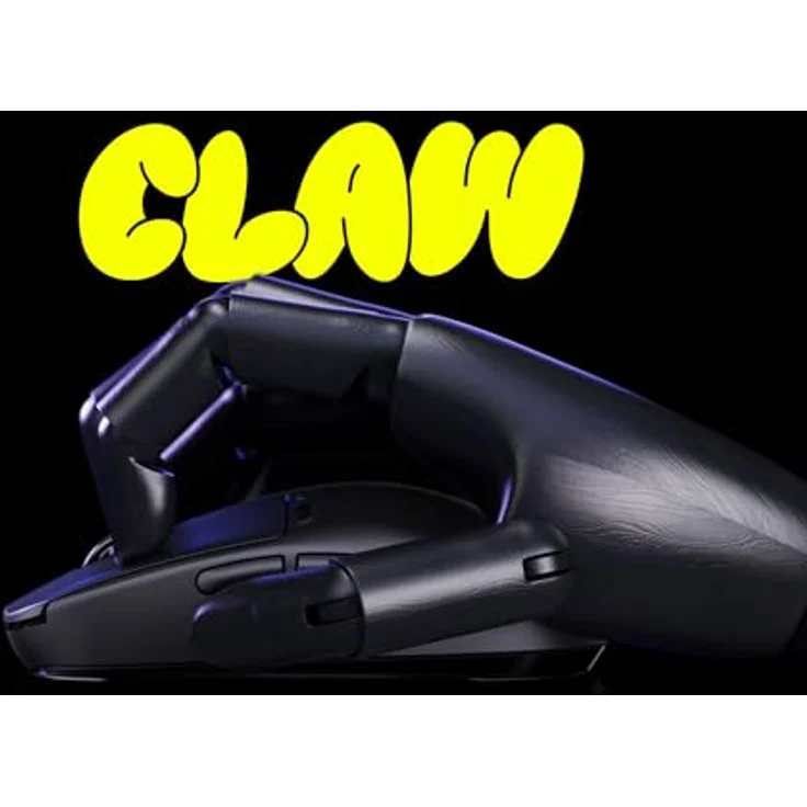 Pulsar X2 Crazylight Wireless Medium Gaming Maus, optischer Sensor, 5 konfigurierbare Tasten, Jet Black – Bild 4