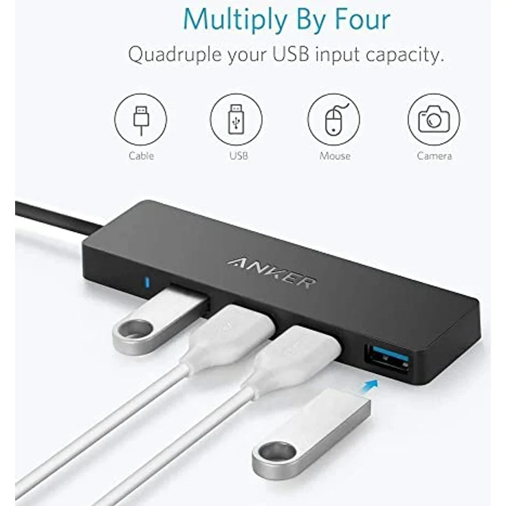 Anker 4-Port USB 3.0 Slim Hub A7516016 – Bild 5