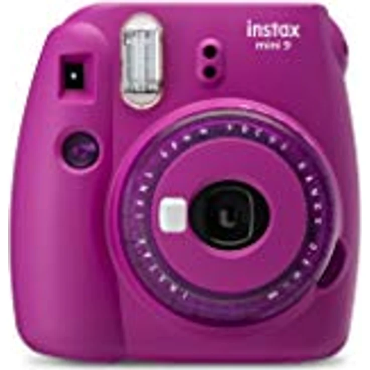 Fujifilm Instax Mini 9 Clear Kamera mit 10 Aufnahmen, Violett – Bild 3