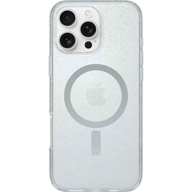 OtterBox Symmetry Series Clear MagSafe transparente Hülle für iPhone 16 Pro Max, stoßfest, sturzsicher, 3X getestet nach Militärstandard, Stardust – Bild 2