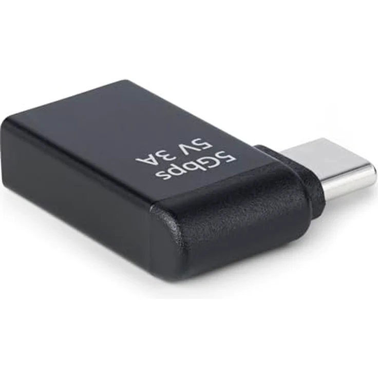 StarTech.com USB-C zu USB-A Adapter, Rechtwinklig, 5Gbps, 3A, Robustes Metallgehäuse - Thunderbolt-Kompatibel – Bild 2