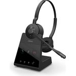 Jabra Engage 65 SE Basisstation – Kompakte DECT Basisstation, One-Touch-Tasten, Statusanzeige, Sprachgeführtes Menü, USB-C-Ladeeinrichtung, Hot Desking