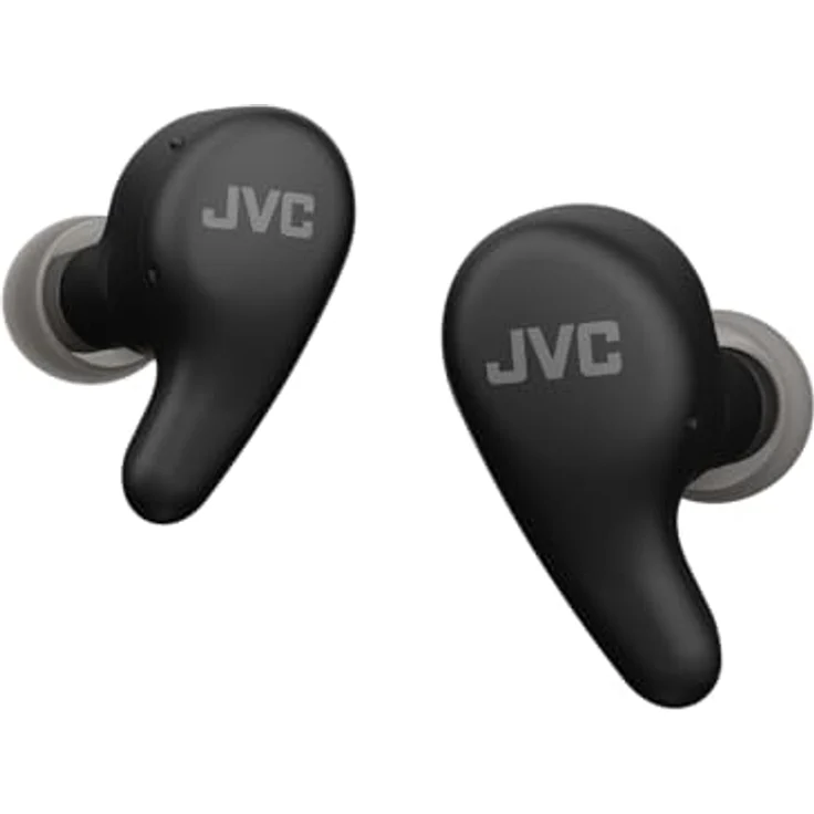 JVC Gumy Noise Cancelling True, Kabellose In-Ear Kopfhörer mit DNC, 9 h Akkulaufzeit, IPX4-Schutz, Schwarz – Bild 1