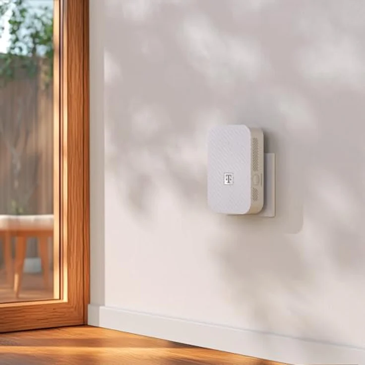 Telekom Speedport 7 WLAN Verstärker, WLAN Repeater mit bis zu 6.400 Mbit/s, Unterstützung für 100 Geräte, einfache Einrichtung über MeinMagenta App, inkl. Ethernet LAN-Schnittstelle – Bild 10