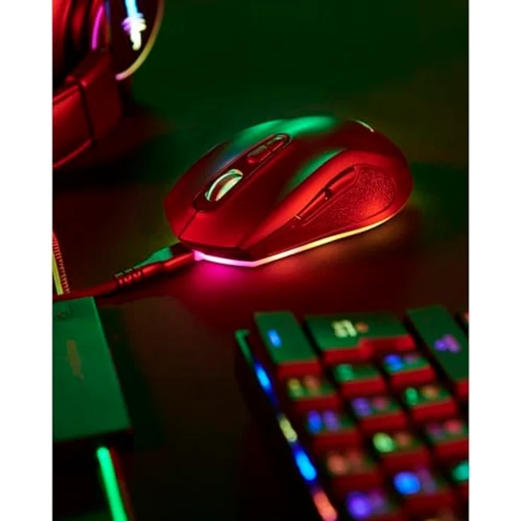 Urage Reaper 340 (Kabelgebunden), Maus, Schwarz mit TTC-GOLDEN Switches und Pixart-Gaming-Sensor – Bild 4