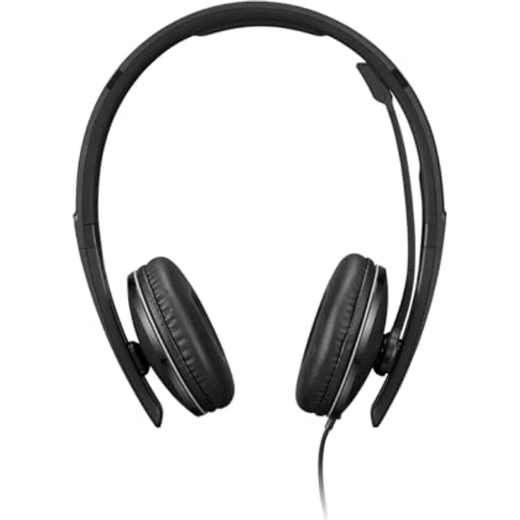 Lenovo 4XD1M39029 Kopfhörer mit aktiver Geräuschunterdrückung, On-Ear, kabelgebunden, USB Typ-C, schwarz – Bild 1