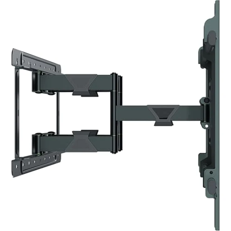 Hagor Brackit XXL HD II TV Wandhalterung, Schwarz, 98", 140 kg, neig- und schwenkbar – Bild 4