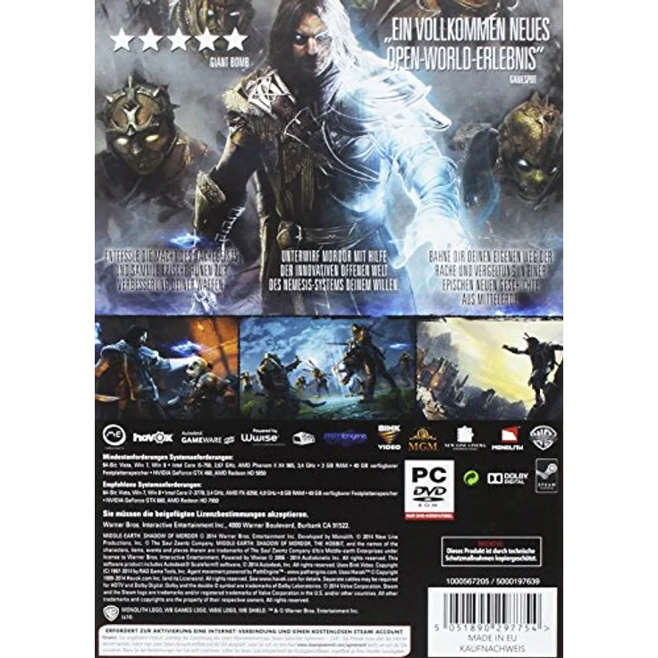 Mittelerde: Mordors Schatten (Game of the Year-Edition) (PC) – Bild 2