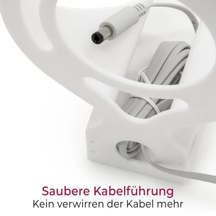Mobilefox 3X Wandhalterung für TP-Link Deco X50 AX3000, Weiß, inkl. Montagematerial – Bild 4