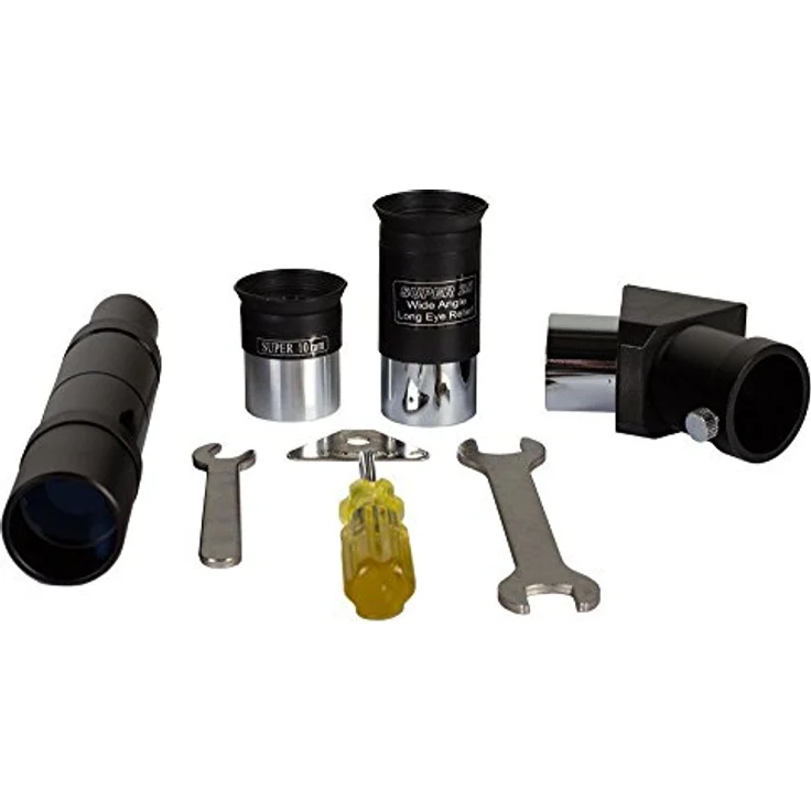 Skywatcher Evostar-90 (AZ-3) (90mm (3,5 Zoll), f/900) Refraktor Teleskop silber – Bild 3