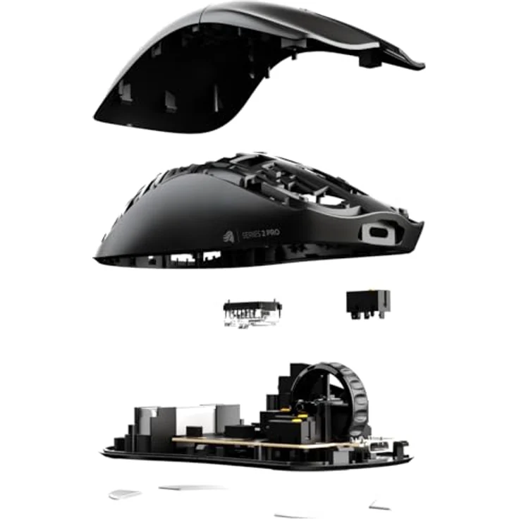 Glorious Series 2 PRO, kabellose Gaming-Maus für Rechtshänder, 55 g leicht, 8.000 Hz Abtastrate, 26.000 DPI, schwarz – Bild 16