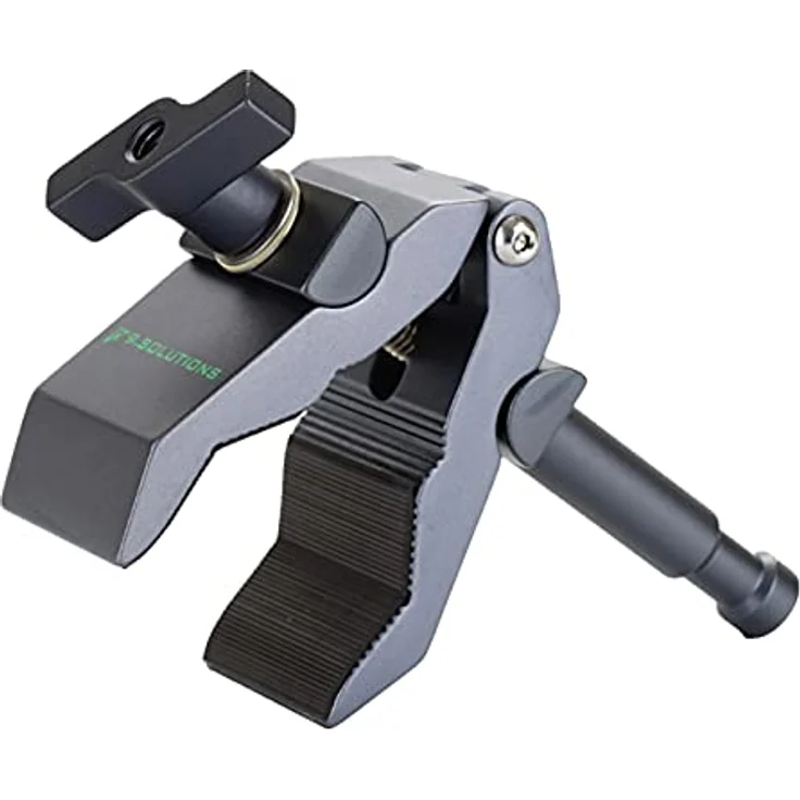 9.Solutions Python Klemme mit Stange 9.VP5081A, Fotostudio-Equipment mit 0-50 mm Spannbereich und 20 kg maximalem Halt – Bild 1