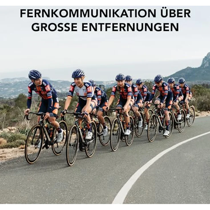 Sena BiKom 20 Outdoor Kommunikationssystem, Leichter Mesh Kommunikator mit Bluetooth 5.2, 600m Reichweite, Schwarz, Doppelpack – Bild 3