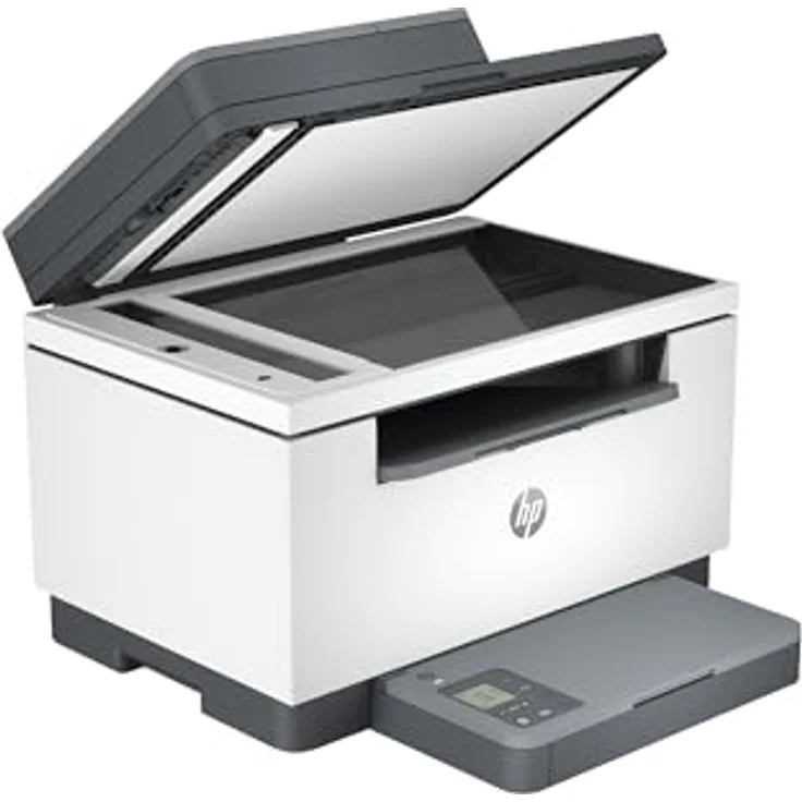 HP LaserJet M234sdn Multifunktionsdrucker, s/w, Laser, bis zu 30 Seiten/Min. (Kopieren), bis zu 29 Seiten/Min. (Drucken), 150 Blatt, Light Basalt – Bild 3