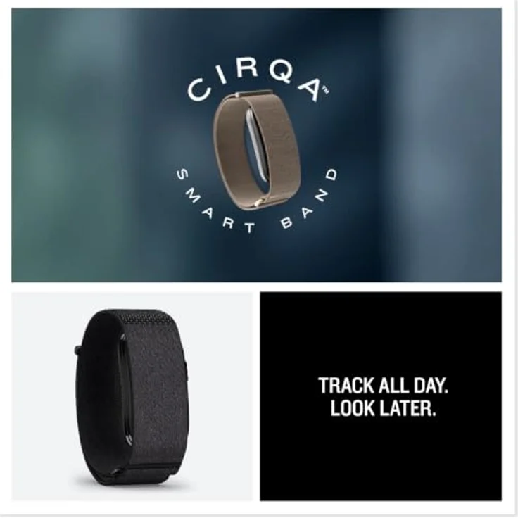 GARMIN Cirqa Smart Band S/M, Fitnessarmband zur 24/7 Gesundheitsüberwachung, French Gray – Bild 5