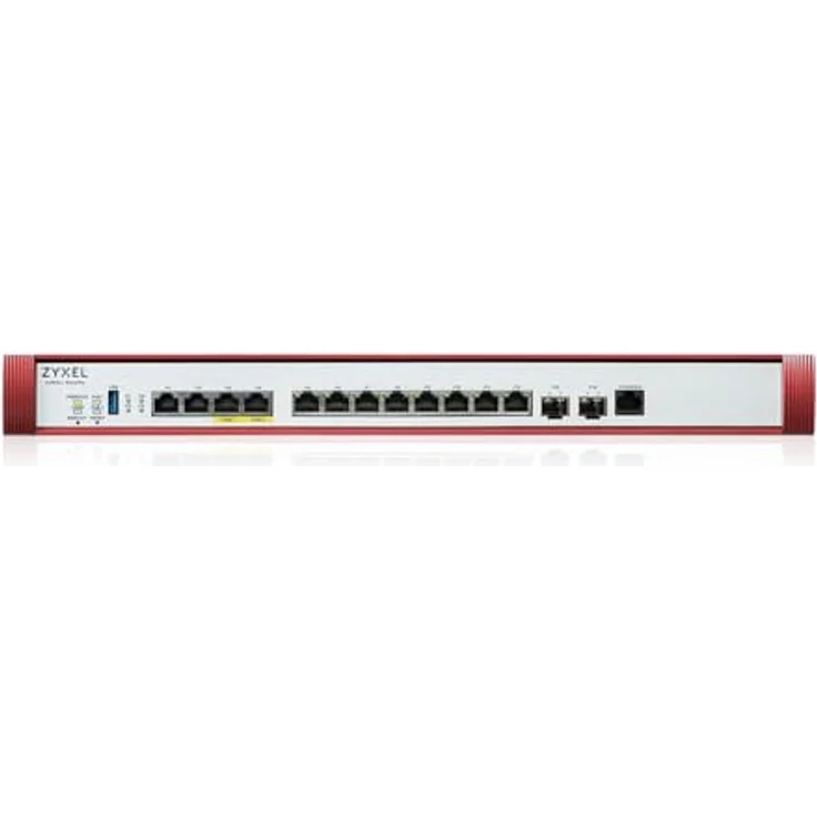 Zyxel USGFLEX700H ZyWALL High Speed Cyber Security Firewall, Multi-Gig 2.5G 10G (2x PoE+), VPN, Business Class, bis zu 500 Benutzer, Nebula Cloud, nur Hardware – Bild 2