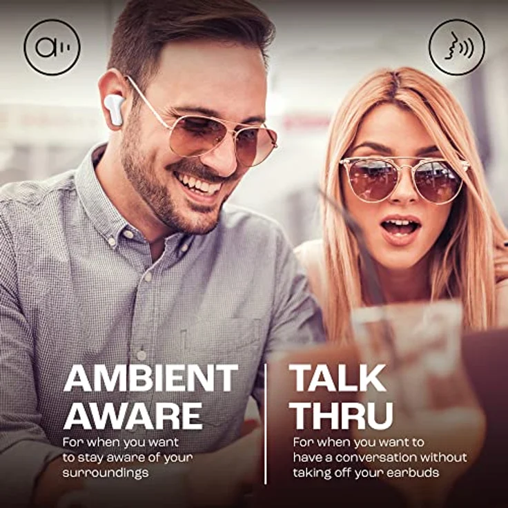JBL Wave Beam – Kabellose In-Ear Ohrhörer mit IP54 und IPX2 Wasserdichtigkeit – Freisprechfunktion und 32 Stunden Akkulaufzeit – In Weiß – Bild 5