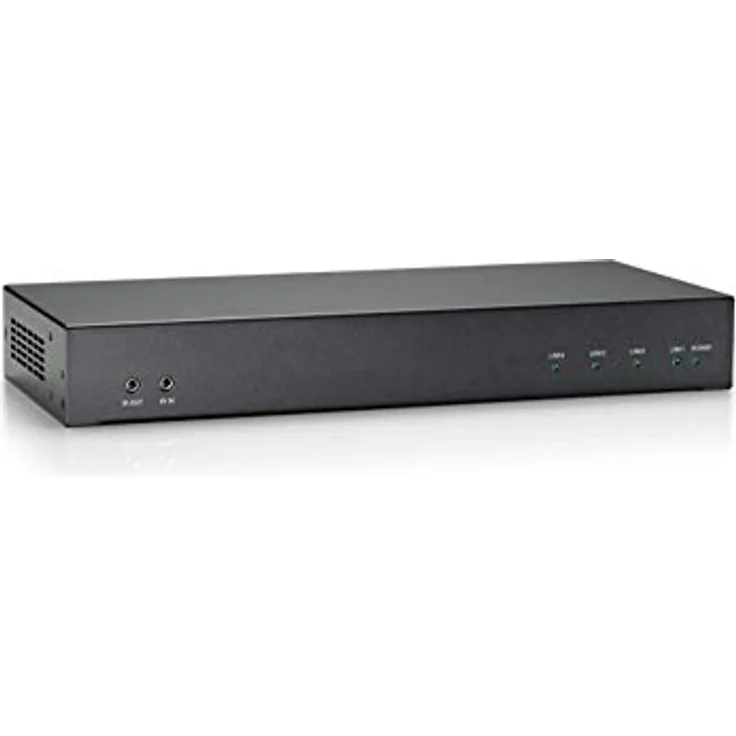 LevelOne HVE-9214T Antenne und Signalverstärker, 4K Unterstützung bis 100m Reichweite, Plug-and-Play, HDMI und HDCP kompatibel