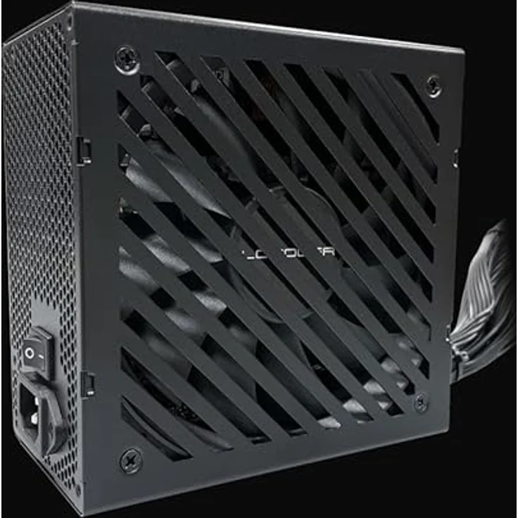 LC-Power LC6650B-SI V3.1, 650W ATX Netzteil mit 80 PLUS Bronze, leiser 135mm Lüfter, schwarz – Bild 1