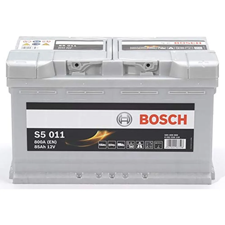 Bosch S5 011 Autobatterie 12V 85Ah 800A, wartungsfrei und korrosionsbeständig – Bild 2