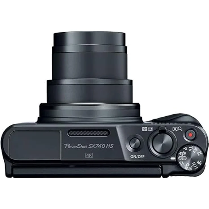 Canon PowerShot SX740 HS Lite Edition Digitalkamera (20,3 MP, 40-Fach optischer Zoom, 4K Ultra HD, WLAN, Bluetooth), Schwarz – Bild 3