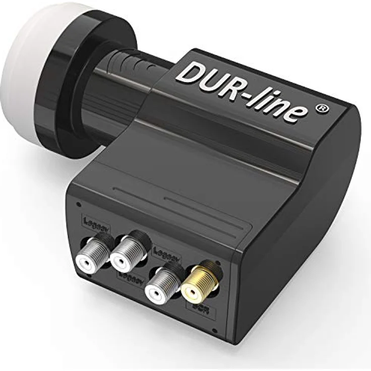 DUR-line MDA 80 Satellitenschüssel anthrazit + Unicable LNB UK 102 – Bild 8