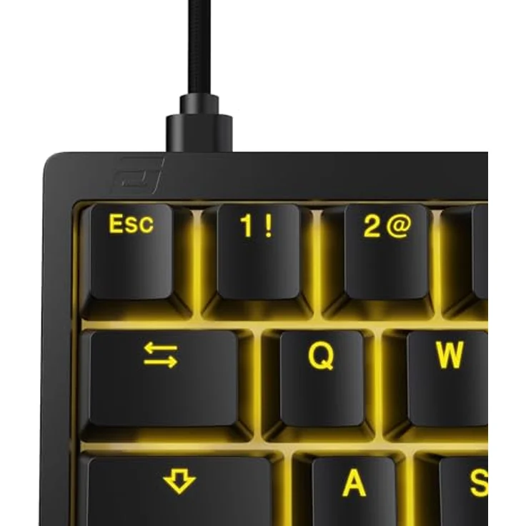 ENDGAME GEAR KB65HE Gaming-Tastatur – Hall-Effect-Technologie, Gateron KS-37B Schalter, Aluminium-Gehäuse, Ducky Doubleshot PBT Keycaps, RGB-Beleuchtung – Bild 4