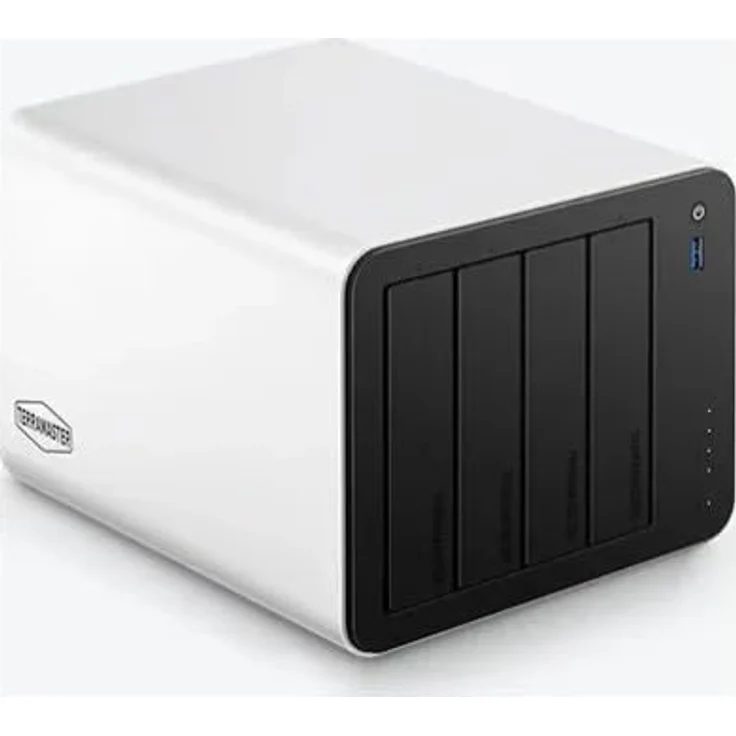 TerraMaster F4-425 Plus 4-Bay NAS Server, Intel N95 Quad-Core, 8 GB DDR4, 4 SATA und 3 M.2 NVMe Slots, 4K Videoverarbeitung, Dual 5GbE Ports – Bild 1