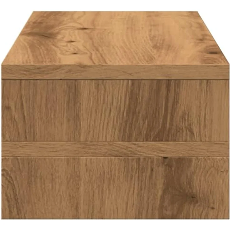 vidaXL Monitorständer Artisan-Eiche, 54x22x15 cm, Holzwerkstoff mit reichlich Stauraum, max. Belastbarkeit 25 kg – Bild 5